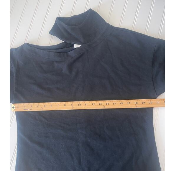 Anthropologie Sundays Black London Dress Size Womens Medium - Picture 4 of 7